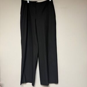 Wilfred Aritzia Ensemble Pant Women 4 Black Excellent Low Rise Wide Leg 126817